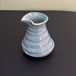 Handmade Aqua Glaze Ceramic Jug